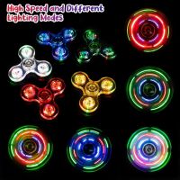 LED Light Fidget Spinner Finger Toy Hand Spinner Stress Reduction and Anxiety Relief Hand Spinner for Children