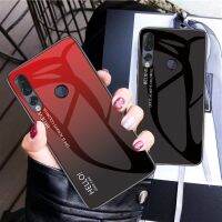 2022 New Cool Gradient Tempered Glass Case For Lenovo Z5s Z6 Lite Pro Luxury Internet Celebrity Back Cover Phone Cases