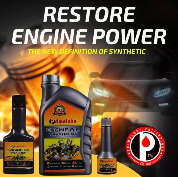 Pinoy PrimeLube Engine Oil Treatment or Engine Oil Additives 500ml Aero