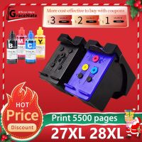 27XL 28XL Ink Cartridge Compatible for HP 27 28 XL HP27 hp28 hp27xl for HP Deskjet 3320 3325 3420 3535 3550 3650 3744 Printer Ink Cartridges