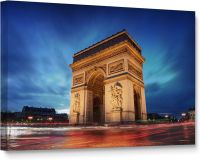 Tm Arc De Triomphe 2ปารีสบนผ้าใบกำแพงแก้วศิลปะสำหรับการตกแต่งบ้านแกลเลอรี่ห่อกรอบยืดพร้อมที่จะแขวน24x16x34