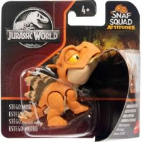 Mattel Jurassic World Snap Squad Attitudes Stegosaurus (HCM18) แมทเทล จูราสสิค เวิลด์ ของเล่นแอ็กชั่นฟิกเกอร์ไดโนเสาร์ สเตโกซอรัส สีส้ม