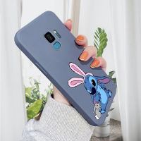 เคส PMP สำหรับ Samsung Galaxy S9 SAMSUNG S9 Plus เคสโทรศัพท์ลายการ์ตูนสติทช์ปลอกซิลิโคนน้ำทรงสี่เหลี่ยมดั้งเดิมเคสป้องกันทนแรงกระแทกกล้องคลุมทั้งหมด