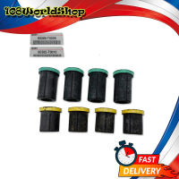 Genuine Febest Rear Spring Bushing สั้น+ยาว แท้ Toyota  ขนาด 3.5x3.5x5.5 จำนวน 8 Pieces Hilux Vigo Champ ปี2005 - 2015.