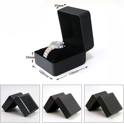 Best Jewelry Storage Gift Box Holder Case Black Woman Boxes Display Luxury Watch Leather