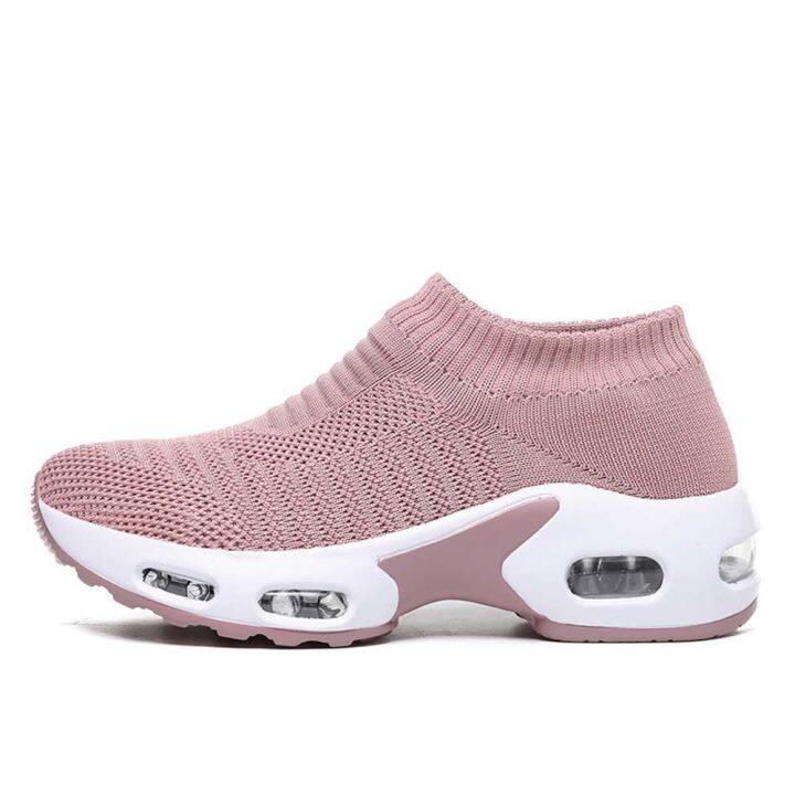 Sports Running Shoes Kids Girls Sneakers Teenager Trainers Breathable  Casual Outdoor Tennis Shoes Girl Black Pink Big Size 37-38