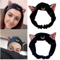 ■ Star Moon Luna Cat Headbands Lovely Cat Ears Hair Band Face Washing Clean Makeup Tool Hairbands Lolita Headwear Accessories