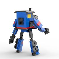 ของเล่นตัวต่อหุ่นยนต์สำหรับของขวัญสำหรับเด็กตุ๊กตาขยับแขนขาได้ MOC Choo Choo Choo Choo Choo Choo Choo