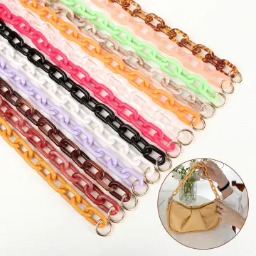 Trendy Diy Acrylic Chain Bag Strap, Replacement Bag Strap, Fashion Travel  Accessories - Temu