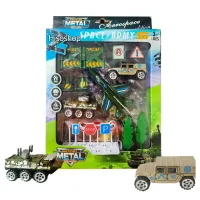 Model metal space army โมเดลทหาร รถลำเลียง รถHumvee เครื่องบินรบ