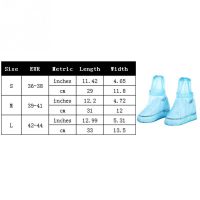 1 Pair Waterproof Rain Overshoes Long Style Shoes Cover Rain Boots Footwear