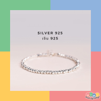 สร้อยข้อมือ เงิน Silver 925 มูแบบน่ารัก มินิมอลสไตล์