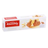 สินค้าเข้าใหม่ ? บิสกิตหน้าช็อกโกแลตรูปภูเขา Kambly Mont Choco Biscuit 100g.?