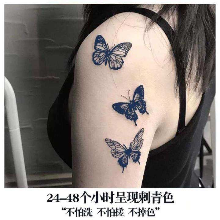 butterfly-herbal-tattoo-stickers-female-juice-semi-permanent-waterproof-long-lasting-ins-wind-does-not-reflect-clavicle-chest-2-pieces