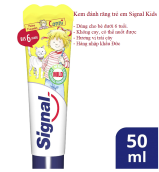 Kem đánh răng trẻ em Signal Kids 50ml cho bé từ 0