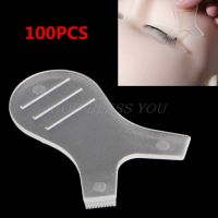 100Pcs Silicone Eyelashes Lift Lifting Curler Eye Lash Extension Graft Brush Tool Drop Shipping