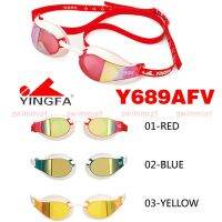 NEW YINGFA Y689AFV PROFESSIONAL SWIMMING GOGGLES COMPETITION TRAINING RACING ANTI-FOG UV PROTECTION BLACK BLUE ORANGE YELLOW Goggles