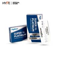 Super Platinum Stainless Steel Razor Blades ใบมีดโกน ใบมีด 2คม สแตนเลส แท้ อย่างดี แต่งผม แต่งขน หนวด คิ้ว กันคิ้ว ใบมีดกันคิ้ว มีดตัดผม