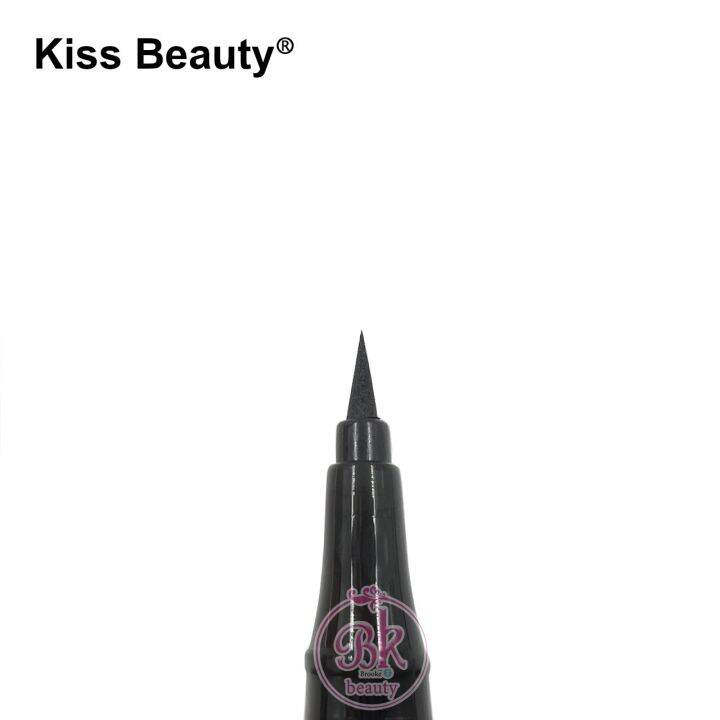 kiss-beauty-อายไลเนอร์-สูตรพิเศษ-แห้งเร็ว-สีด้าน-วาดง่าย-ติดทน-ไม่เลอะง่าย-กันน้ำ-กันเหงื่อ-เรียบเนียน