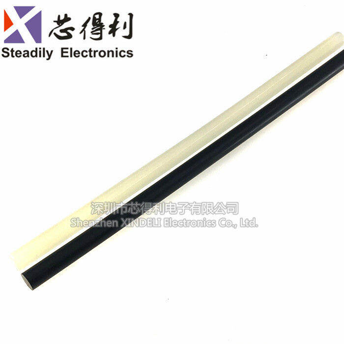 High temperature hot melt adhesive semitransparent/black 7MM/10MM in