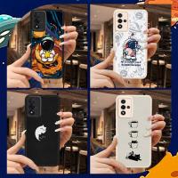 protective Silica gel Phone Case For OPPO A93S 5G texture Back Cover Anti-knock couple creative soft shell advanced