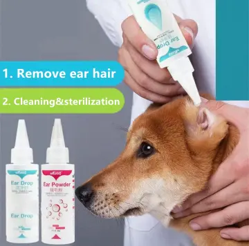 Dog ear outlet cleaning powder