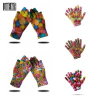 New Adult Knitted Mittens Color Skiing Gloves Food Donut Burger Working Garden