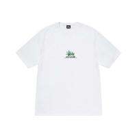 ♧ Heavy cotton 100 Stuˉssˉy American version short-sleeved T-shirt loose hip-hop male and female couple half-sleeved T-shirt