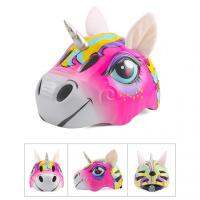 Kids Scooter Helmet With Safety Taillight Cartoon Cycling Skating Skateboard Roller Skate Unicorns Helmet For 2-8 Year Boys Girl