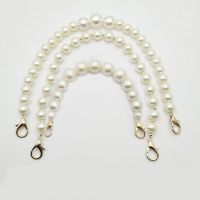 15-120cm Faux Pearl Bag Strap Beaded Bag Handle Shoulder Straps Women O bag Handles Replacement for Handbags Strap Accessories