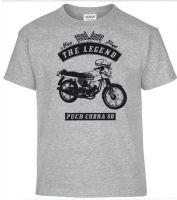 T-Shirt Puch Cobra 80 Motorcycle Motorrad 2019 New Fashion Clothing High Quality  Funny Casual Tee Shirts Tops