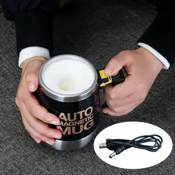 400ml Self Stirring Mug Double Click Control Auto Magnetic Mug