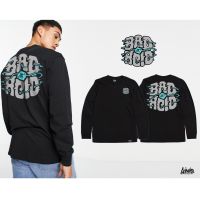 Just Say Bad ® เสื้อแขนยาว Bad Acid (Long) สีดำ ( ลิขสิทธิ์แท้ )  เสื้อยืดผู้ชาย เสื้อยืดสกีน  M L XL 2XL    TLS 912