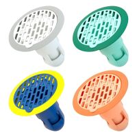 Bathtub Drain Plug Cover Trap Shower Floor Strainer Stopper Silicone Anti-Odor Kitchen Bathroom Sink Water Filter Insect Dishracks Sink accessories