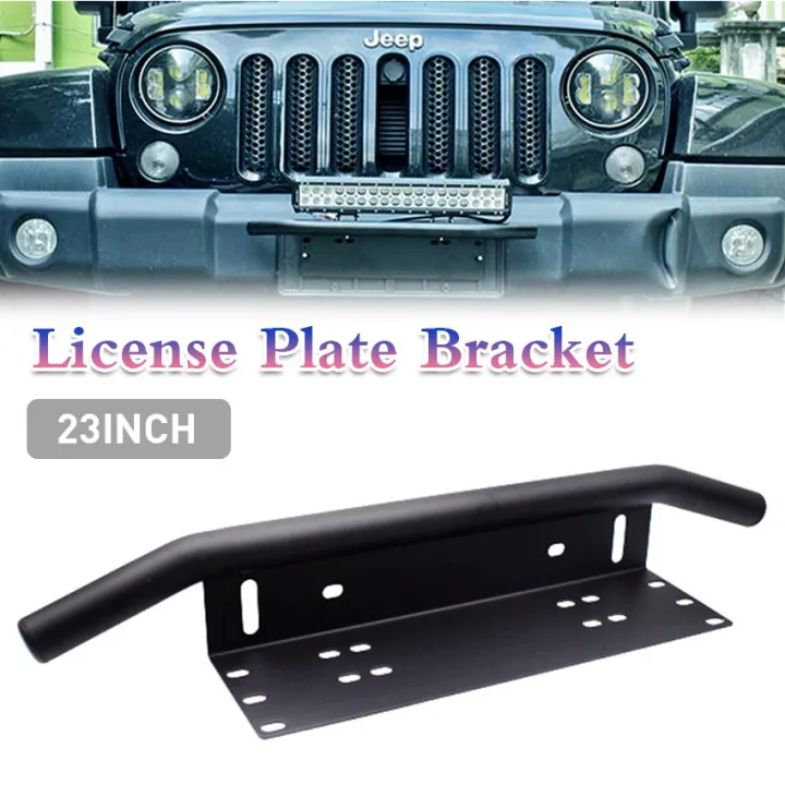Car Front Rear License Plate Mounting Bracket Auto Bumper Bracket Frame Kit Lazada PH