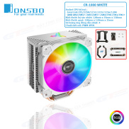 Tản Nhiệt CPU Jonsbo CR1000 White - Tản Nhiệt Khí CPU 4 Ống Đồng
