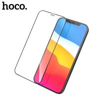 [Electronic film] Hoco 3D กระจกนิรภัยป้องกันสำหรับ iPhone 11 12 Pro Max HD ผ้าไหมหน้าจอเต็มปกด้านหน้าฟิล์มสำหรับ iPhone XS MAX XR X 8 7บวก