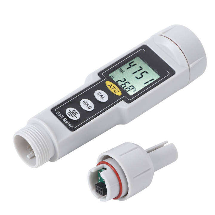 เครื่องวัดอุณหภูมิความเค็ม-salinity-tester-digital-salinity-meter-marine