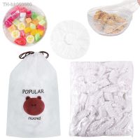 ▼✺ 100 Pieces Of Disposable Plastic Wrap Household Leftover Rice BowlCover Sealed Fresh-keeping Bag Multifunctional Bowl Cover