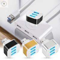 อุปกรณ์ขยายสัญญาณแยก USB3.0หลายตัวแยก USB HUB สำหรับมีอินดิเคเตอร์ LED ที่ชาร์จแบตเตอรี่แบบทนทานทีพกพา