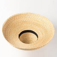 Ins R Elegant Dome-Shaped Straw Straw Hat Ladies Summer Sun Protection Sunshade Concave Shape Beach Straw Hat