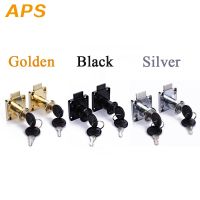 Drawer Locks with 2 Keys Lock Furniture Hardware 3 Colors Cam Locks Door Cabinet Lock for Office Desk Letter Box