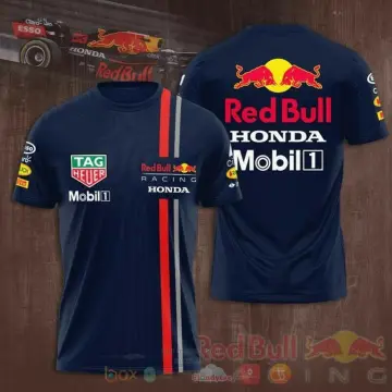 Red Bull Racing T-Shirt 2022, Red Bull F1, Formula 1, Tag Heuer Mobil 1  Shirt