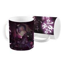 แก้วกาแฟ FGO โอคิตะซูจิสั่งอย่างยิ่งใหญ่ Jeanne DArc Merlin Tamamo ไม่มีแก้วน้ำลายอนิเมะ