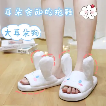 Bunny slippers best sale with moving ears