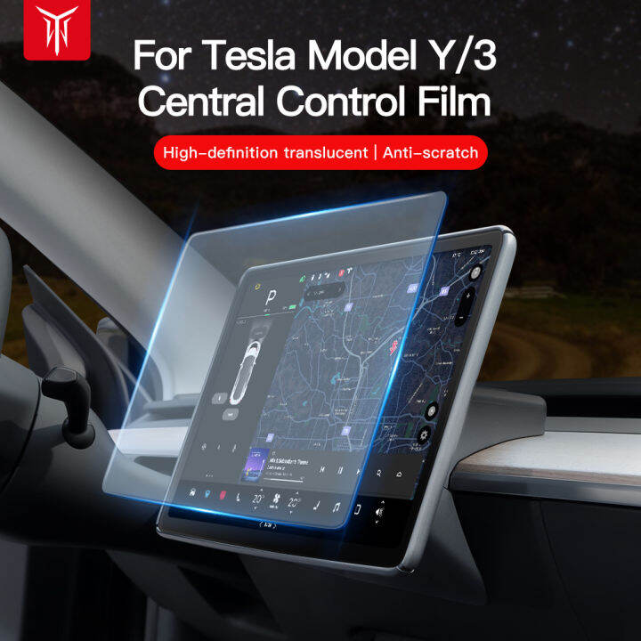 For Tesla Model 3 Model Y Tempered Glass Protector Center Console