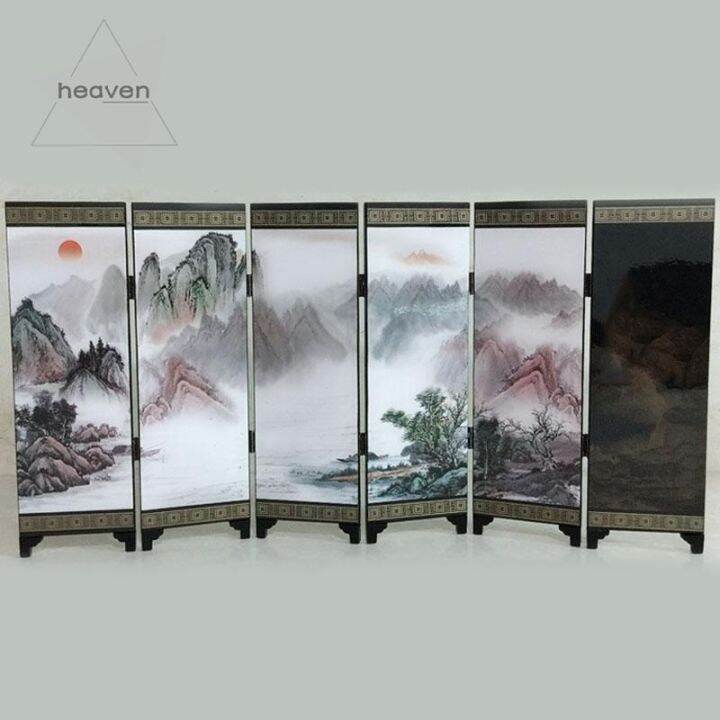 Useful Chinese Small Folding Wall Commemorative Separator Privacy Room