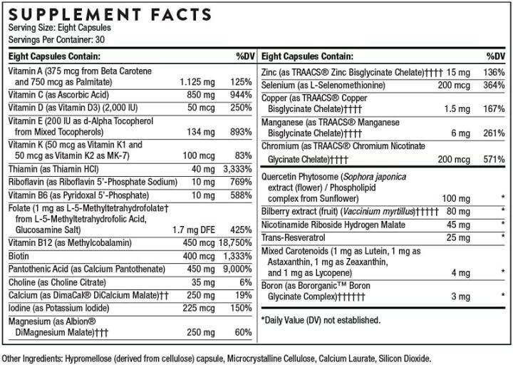 อาหารเสริม-วิตามินรวม-และแร่ธาตุที่จำเป็น-advanced-nutrients-240-capsules-thorne