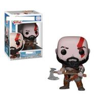 Toystoreshop FUNKO POP God Of War Kratos 269 # ของเล่น PVC ตัวเลขการกระทำไวนิลตุ๊กตาของเล่นตกแต่งห้องสำหรับเด็กวันเกิดของขวัญกล่อง