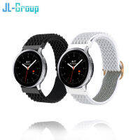 A20mm 22มม. ไนลอนสำหรับ Samsung Galaxy นาฬิกา5 4 3 Active 2ปรับ Elstic Band Amazfit GTS Watchband GT 2 celetM